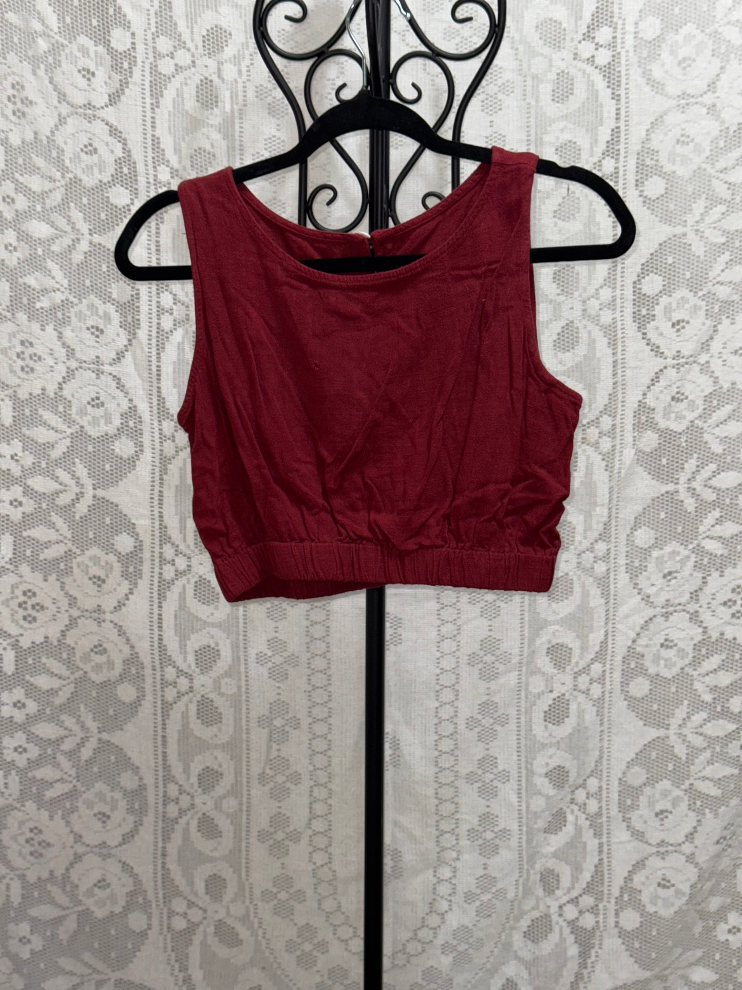Lil red crop top