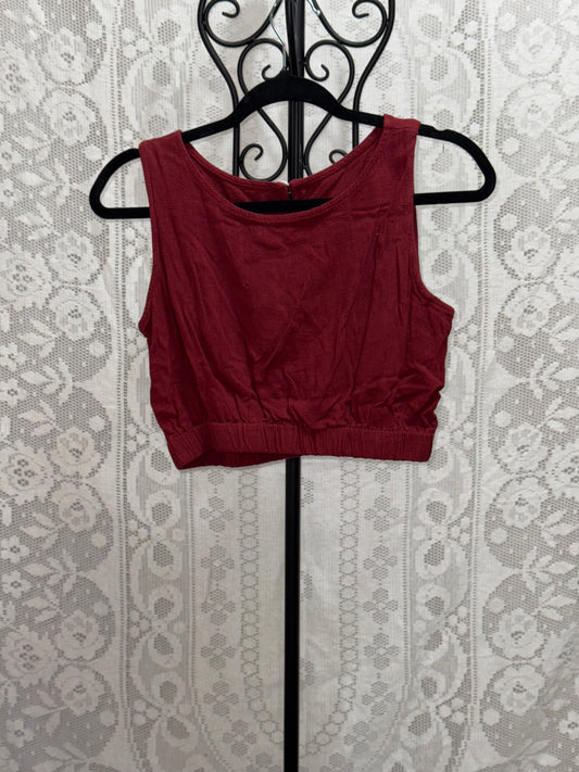 Lil red crop top