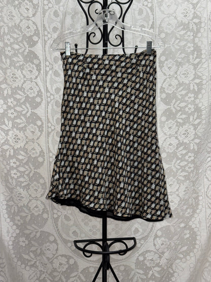 Asymmetrical Y2K skirt
