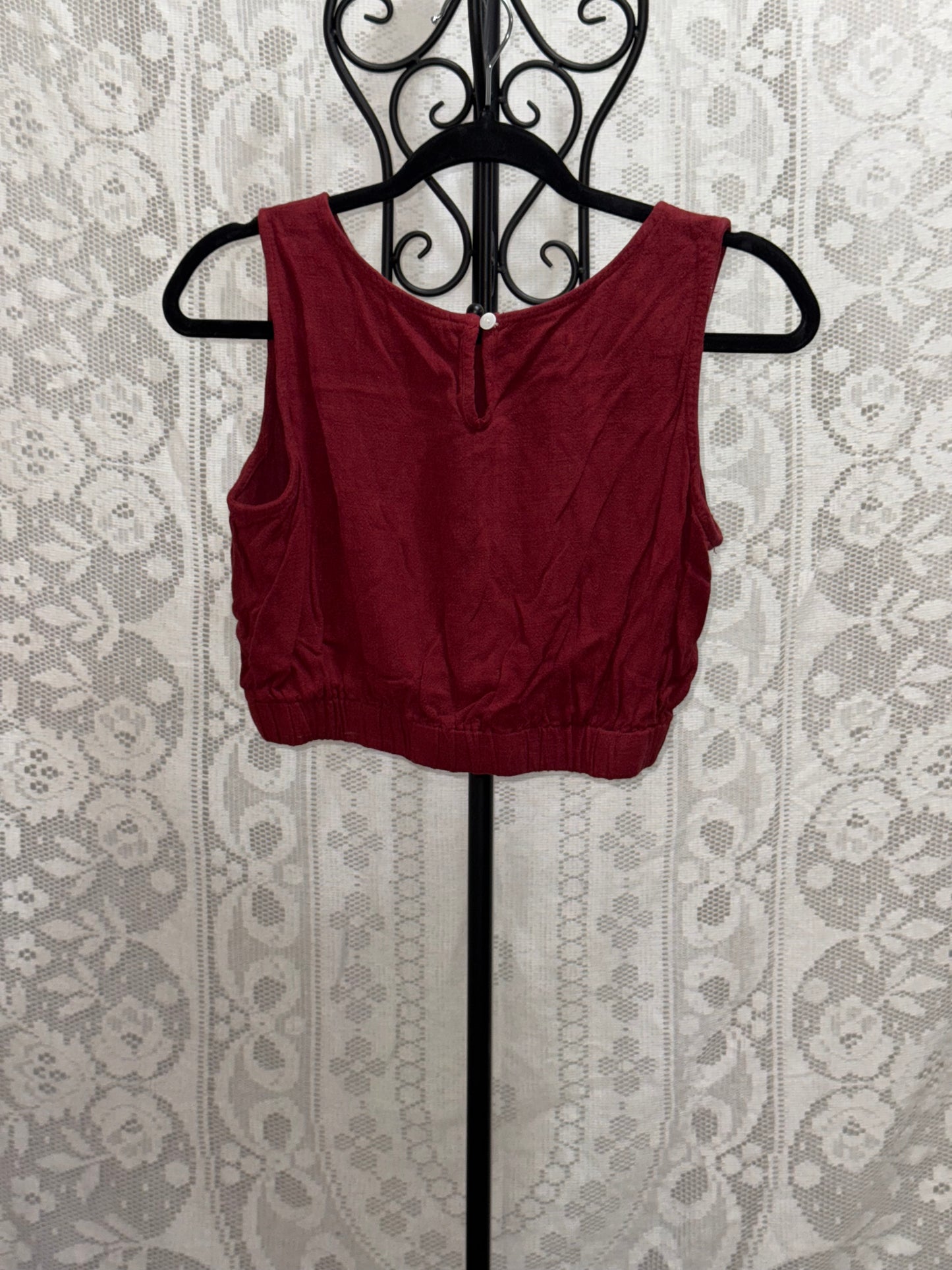 Lil red crop top