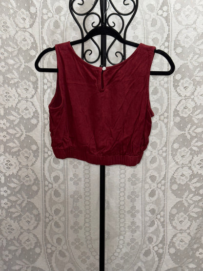 Lil red crop top