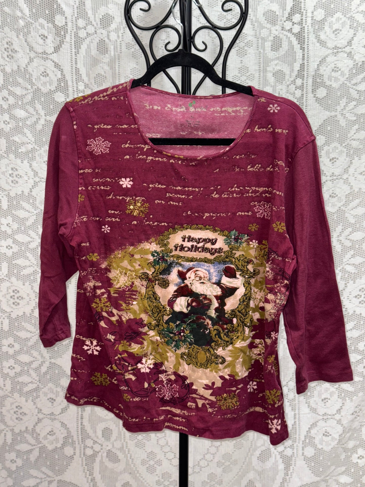 Long sleeve Christmas tee