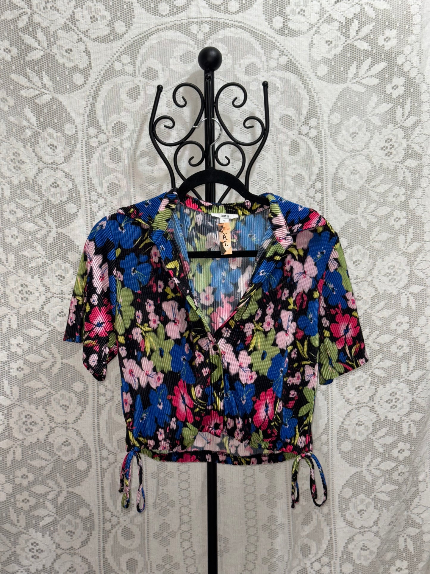Floral crop top