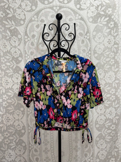 Floral crop top