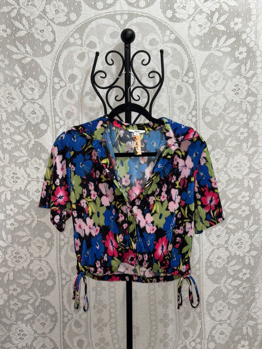 Floral crop top