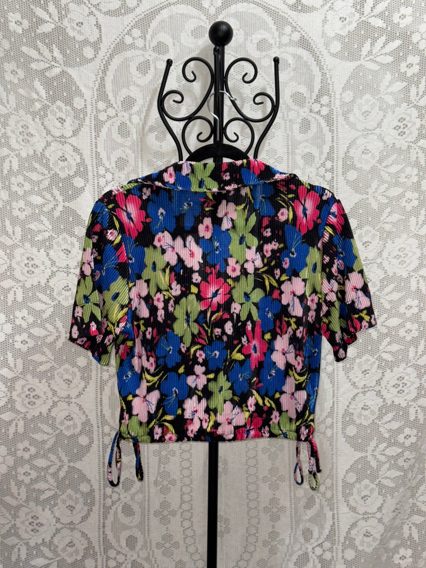 Floral crop top