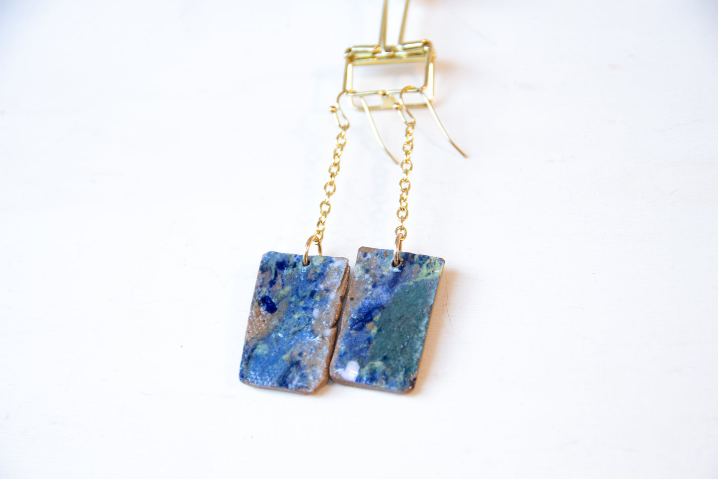 Watercolor canvas dangles