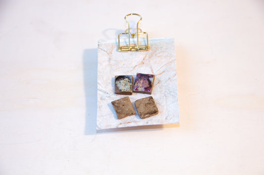 Galaxy burst and marble studs