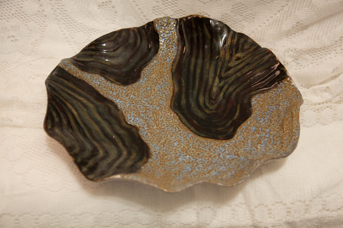 Large Textured Platter